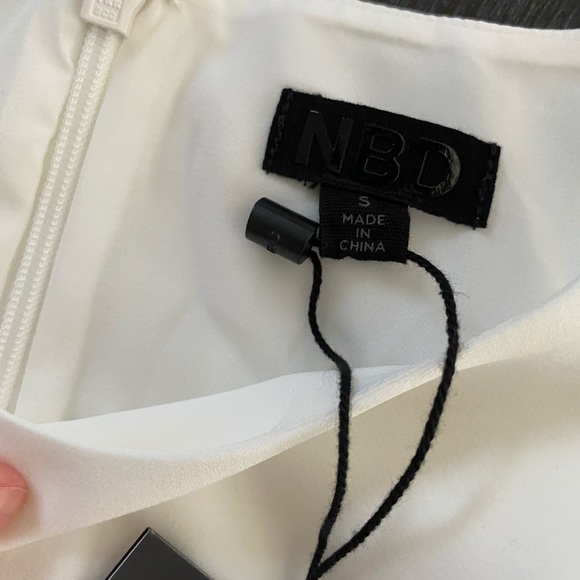 NBD Mulan Mini Dress in Star White - Picture 4 of 6